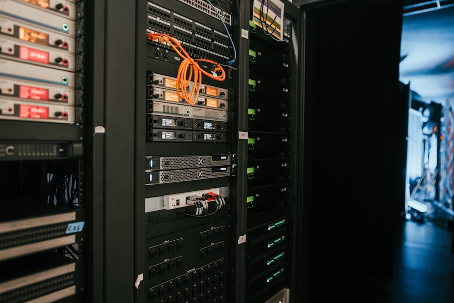 Server rack connectivity